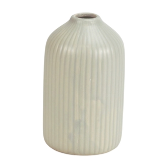 Kameninová váza 8,6x14,4 cm šedá, 2. jakost