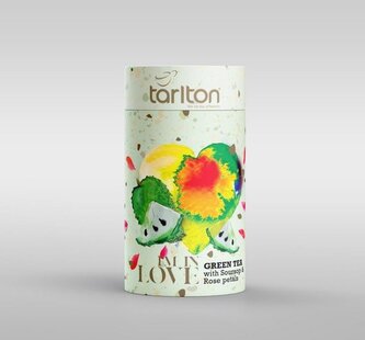 TARLTON Green Love Soursop & Rose petals papír 100g