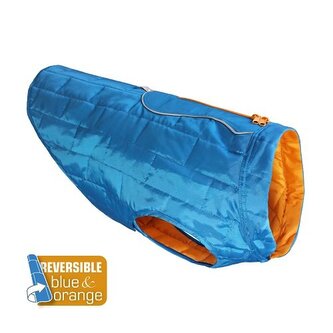 Kurgo® Loft Nepromokavá bunda pro psy Blue/Orange S