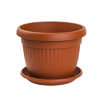 Gardino, Květináč MEDITERAN průměr 17 cm s podmiskou, terakota