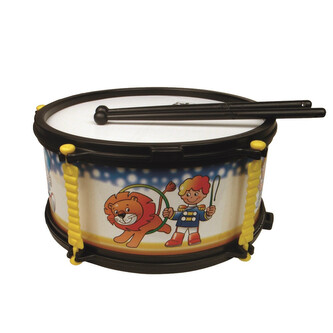 Reig Musicales dětský bubínek cirkus s paličkami