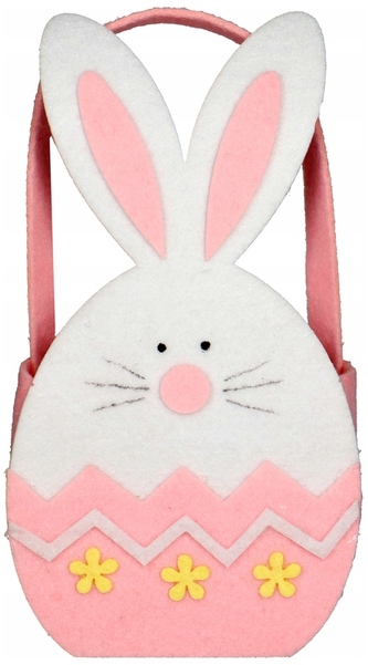 Koszyk filcowy królik, 24cm, Incood