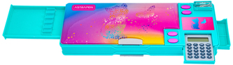 Piórnik z kalkulatorem Astrapen Kitty ombre, Astra