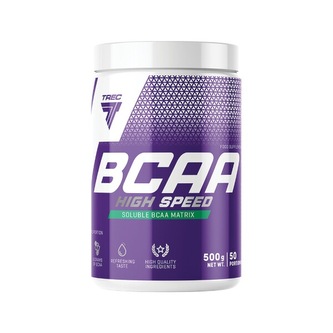 BCAA HIGH SPEED 500G S PŘÍCHUTÍ CITRON TREC NUTRITION