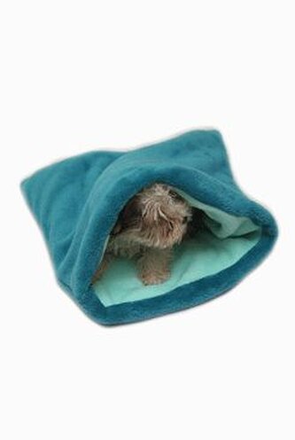 Marysa pelíšek 3v1 pro štěňátka/koťátka, tmavě zelený/světle tyrkysový