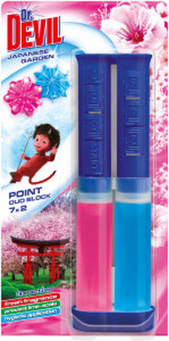 Dr. Devil Wc blok Japanese Garden, 65 ml Dr. Devil Wc blok Japanese Garden, 65 ml