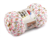 Pletací žinylková příze Dolphin Baby Colors 100 g - 1 ks - 16 (80413) Off White růžová