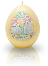 Świeca Kurczak jajko 70x100 035873, Bartek Candles
