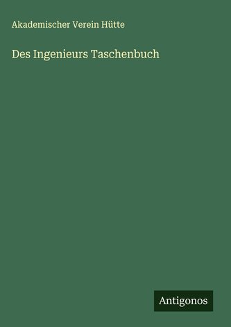 Des Ingenieurs Taschenbuch