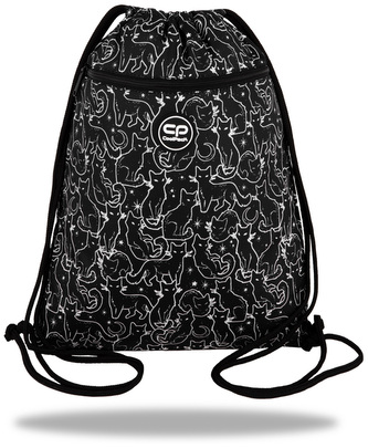 Worek na buty Vert Black Cats CoolPack, Patio