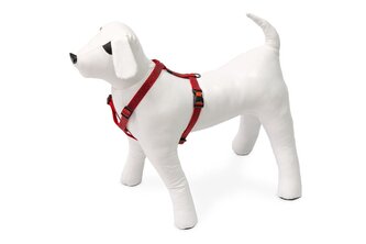 Karlie Postroj ASP Mix&Match červený motiv Grafit velikost 25-40cm 10mm