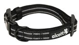 Alcott Reflexní obojek pro psy Adventure černý velikost S
