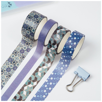 Taśmy dekoracyjne "Mosaic", 4 szt., Meshu