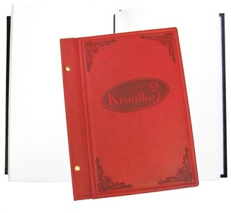 Kronika 255 x 345 mm B4 pionowa TS bordowa 319-039, Warta