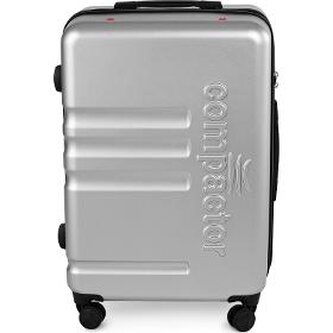 RAN10228 Cest. kufr L stříbrý COMPACTOR