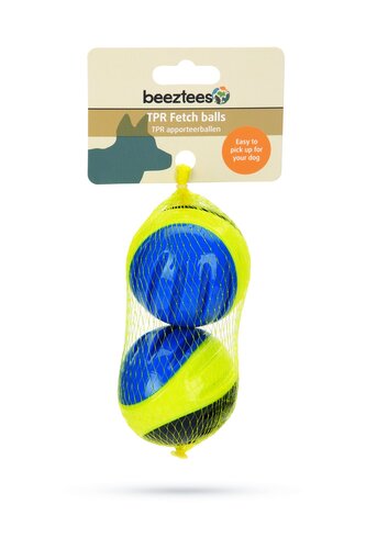 Beeztees Fetch TPR Odolný míček pro psy 6cm 2ks Beeztees Fetch TPR Odolný míček pro psy 6cm 2ks