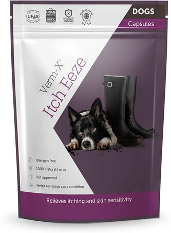 Verm-X Itch-Eeze Přírodní prostředek proti svědění pro psy 50g