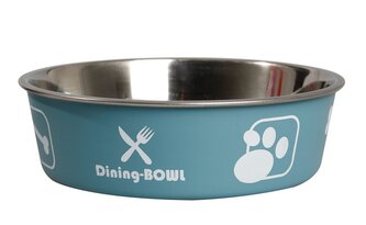 Karlie Miska nerezová s plastovým opláštěním modrá 21,5cm 1500ml