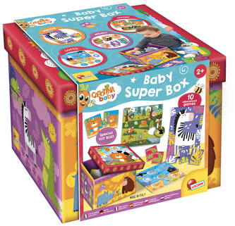 Gra edukacyjna Carotina Baby Super Box 10 gier, Lisciani