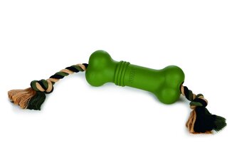 Beeztees Hračka Sumo Fit Bone zelený 20x6x6cm