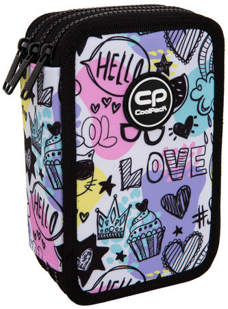 Piórnik potrójny z wyposażeniem Jumper 3 Mood CoolPack, Patio