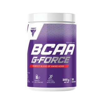 BCAA G-FORCE 300G S PŘÍCHUTÍ POMERANČ TREC NUTRITION