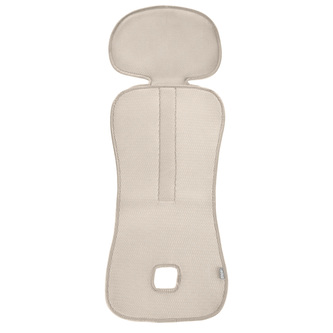 Prodyšná podložka do autosedačky Breeze sk. 2/3, Ivory Beige