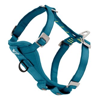 Kurgo® Tru-Fit Enhanced Strenght Bezpečnostní postroj pro psy s autopásem modrý M