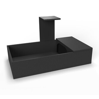 HabiStat Tortoise Table černý HabiStat Tortoise Table černý