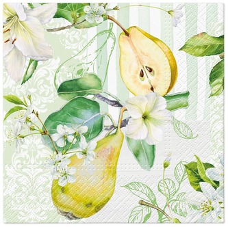Serwetki 33x33cm Pear Blossom, Paw