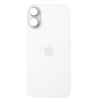 Kryt baterie iPhone 16 PLUS white - Bigger Hole