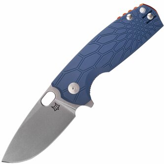 FOX knives FX-604 BL CORE všestranný vreckový nôž 8 cm, Stonewash, modrá, FRN