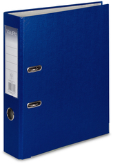 Segregator A4-75mm dźwig. z listwą Biznes niebieski, VauPe