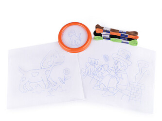 Dětské vyšívání - 1 ks - 2 viz foto