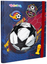 Teczka z gumką przestrzenna kartonowa Football Colorino School, Patio