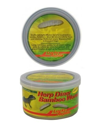 Lucky Reptile Herp Diner - bambusoví červi 35g