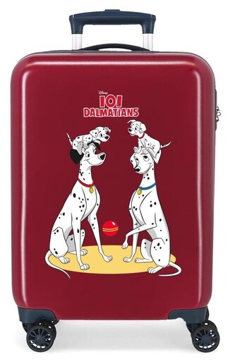 JOUMMABAGS Cestovní kufr ABS 101 dalmatinů Family ABS plast, 55 cm