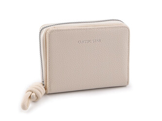 Dámská peněženka 9x12 cm - 1 ks - 1 béžová světlá