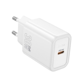 Cestovní nabíječ HOCO N62 1x USB C, QC 3.0 PD 30W, barva bílá