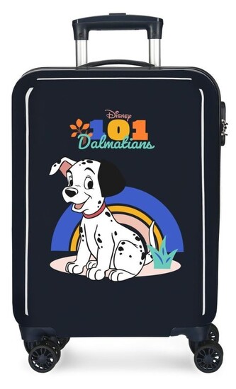 JOUMMABAGS Cestovní kufr ABS 101 dalmatinů  ABS plast, 55 cm