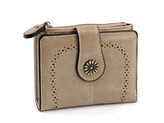 Dámská peněženka 9x12 cm - 1 ks - 6 šedobéžová