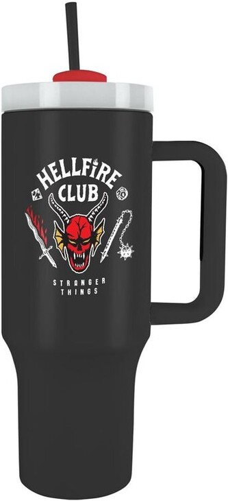 Cestovní hrnek Stranger Things - Hellfire Club, 1,182 l