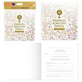 Zaproszenie Komunia (5szt)