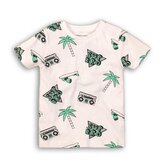 Tričko chlapecké s krátkým rukávem, Minoti, KB TSHIRT 15, bílá - 152/158