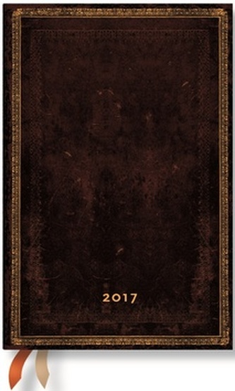 Diář Black Moroccan 2017 HOR