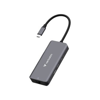 Verbatim USB-C Essentials Multiport Hub 6 Port, RJ45, HDMI, USB-A, USB-C
