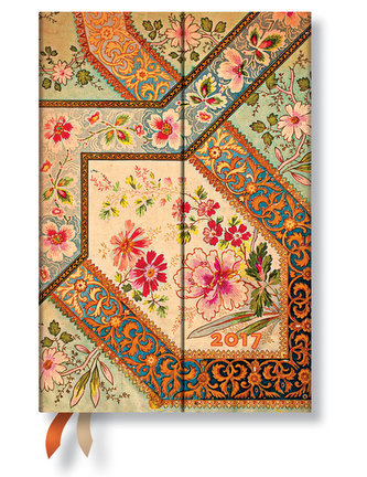 Diář Filigree Floral Ivory 2017 HOR