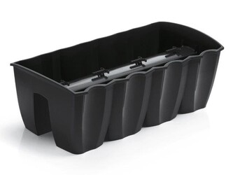 Truhlík na zábradlí CROWL antracit 58cm