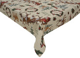 Vánoční ubrus na stůl NATALE MAGIC II. béžová motiv F 130x170 cm Mybesthome