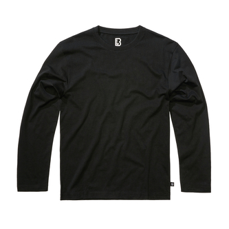 Triko s dlouhým rukávem Brandit Premium Longsleeve - černé, L